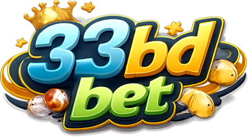 33bd bet নীল সবুজ লোগো